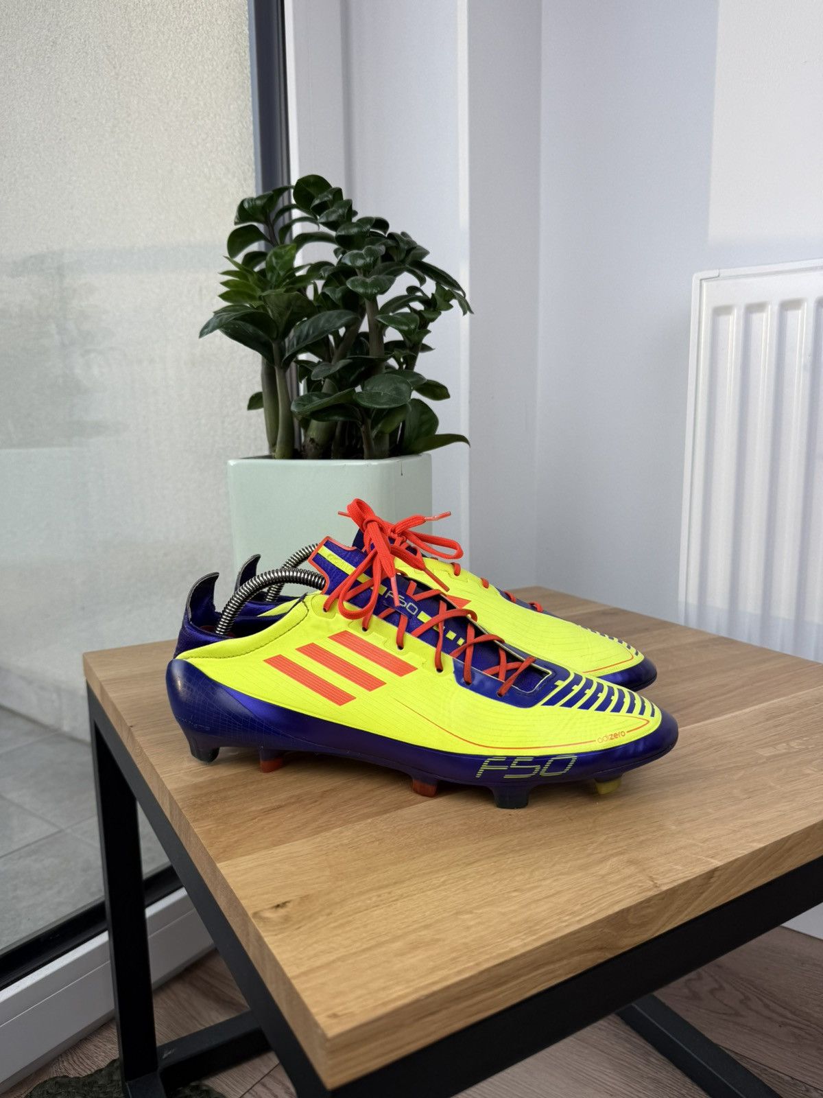 Adidas Adidas Adizero F50 FG yellow/purple/orange us10.5 Size US 10.5 / EU 43-44 - 2 Thumbnail