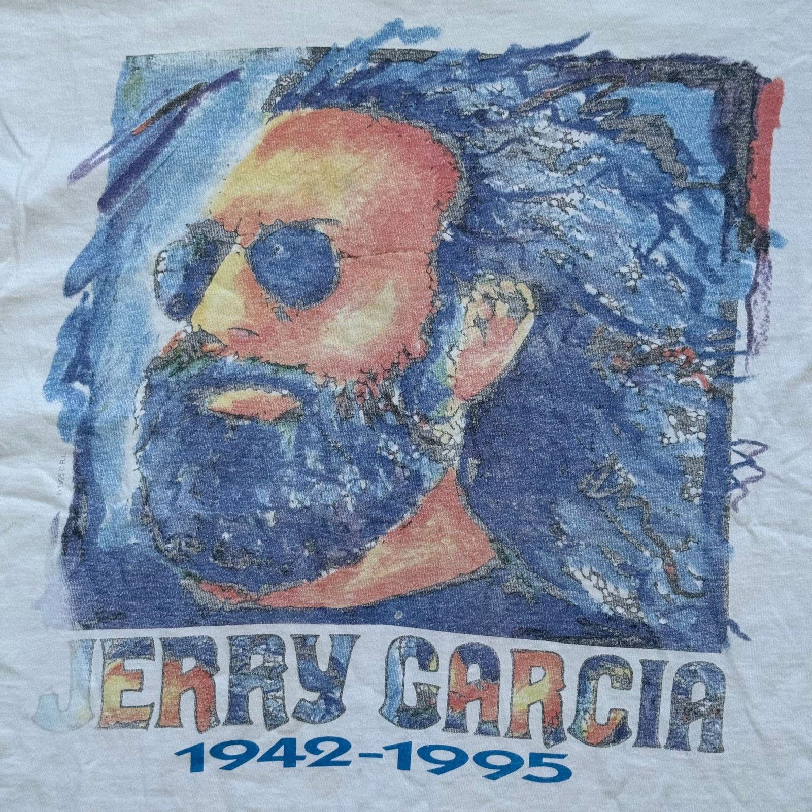 Liquid Blue Vintage 1995 Jerry Garcia Memorial T-Shirt Grateful Dead XL Size US XL / EU 56 / 4 - 2 Thumbnail