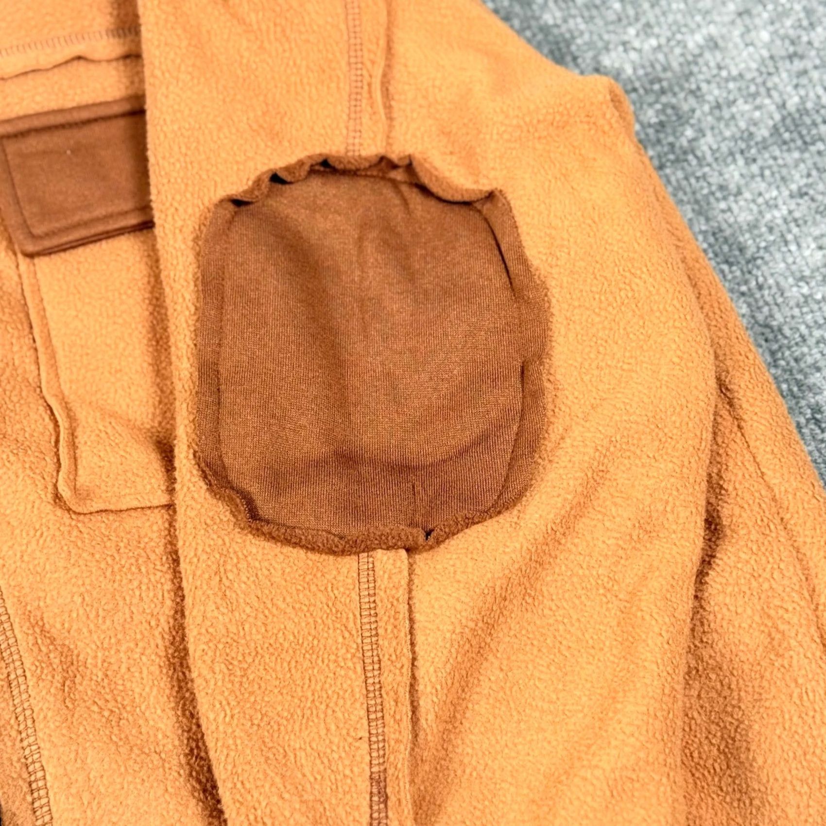 Vintage La Miel Fleece Shirt Jacket Shacket Oversized Button Up Brown Pockets Elbow Patch Casual Womens S Size S / US 4 / IT 40 - 7 Thumbnail