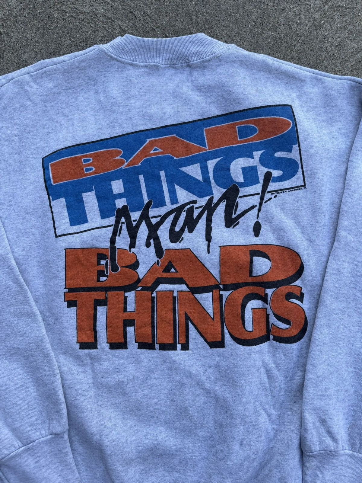 Fruit Of The Loom Vintage 90s Florida Gators Bad Things Happen Crewneck Size US L / EU 52-54 / 3 - 4 Thumbnail
