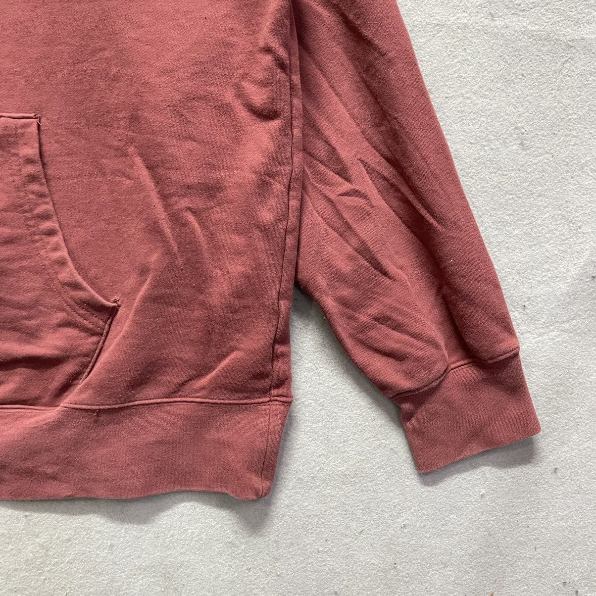 Lee Y2K Lee Logo Pullover Hoodie – Faded Burgundy Size US XL / EU 56 / 4 - 4 Thumbnail
