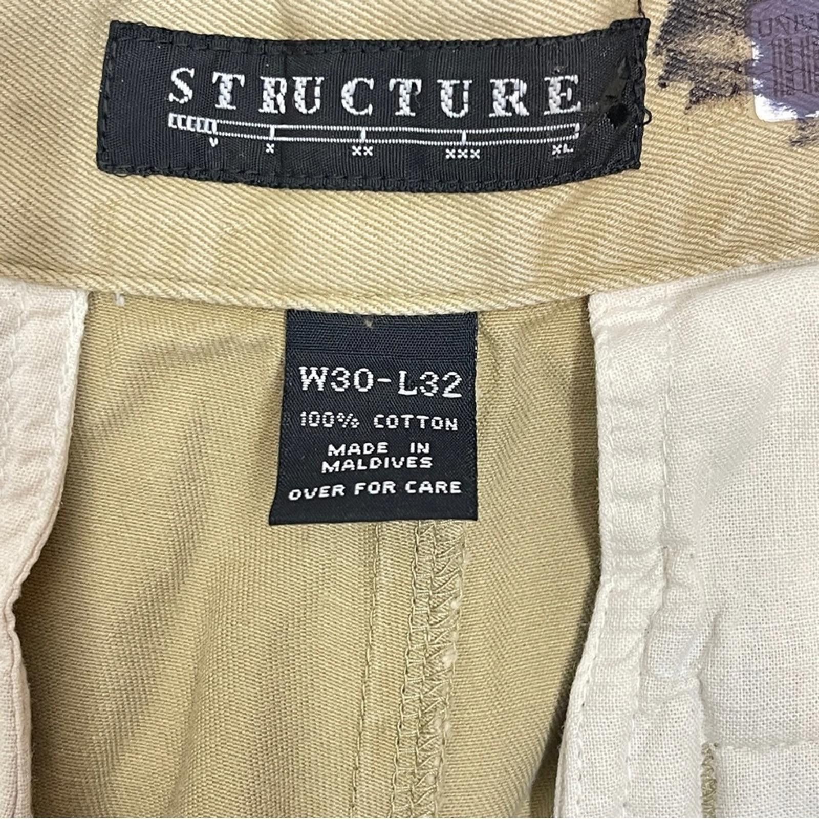 Structure Structure Men's Tan Pants - altered to size 30/28 Size US 30 / EU 46 - 6 Thumbnail
