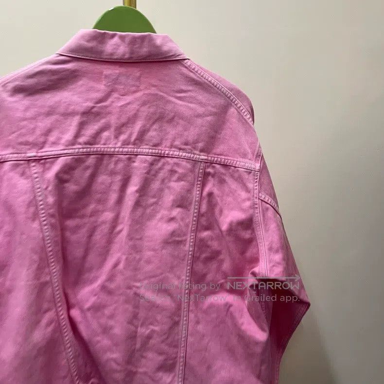 Balenciaga Balenciaga Pink Front Embroidered Jacket Size XXS / US 00 / IT 34 - 4 Thumbnail