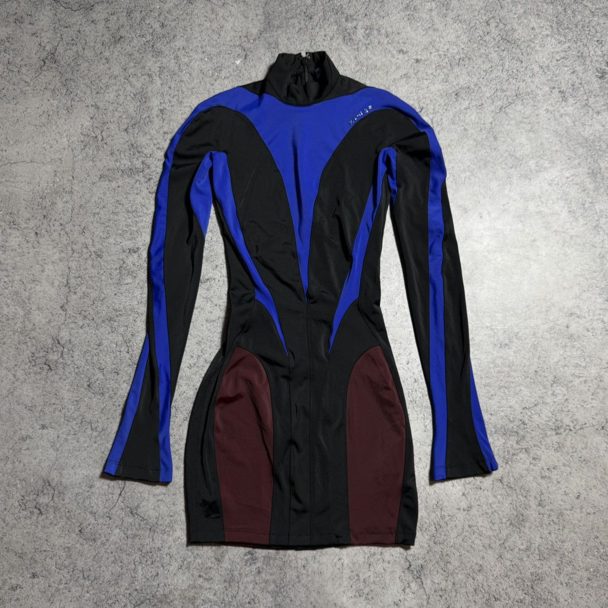 NEW Mugler X H&M Spiral Panelled Mini Dress