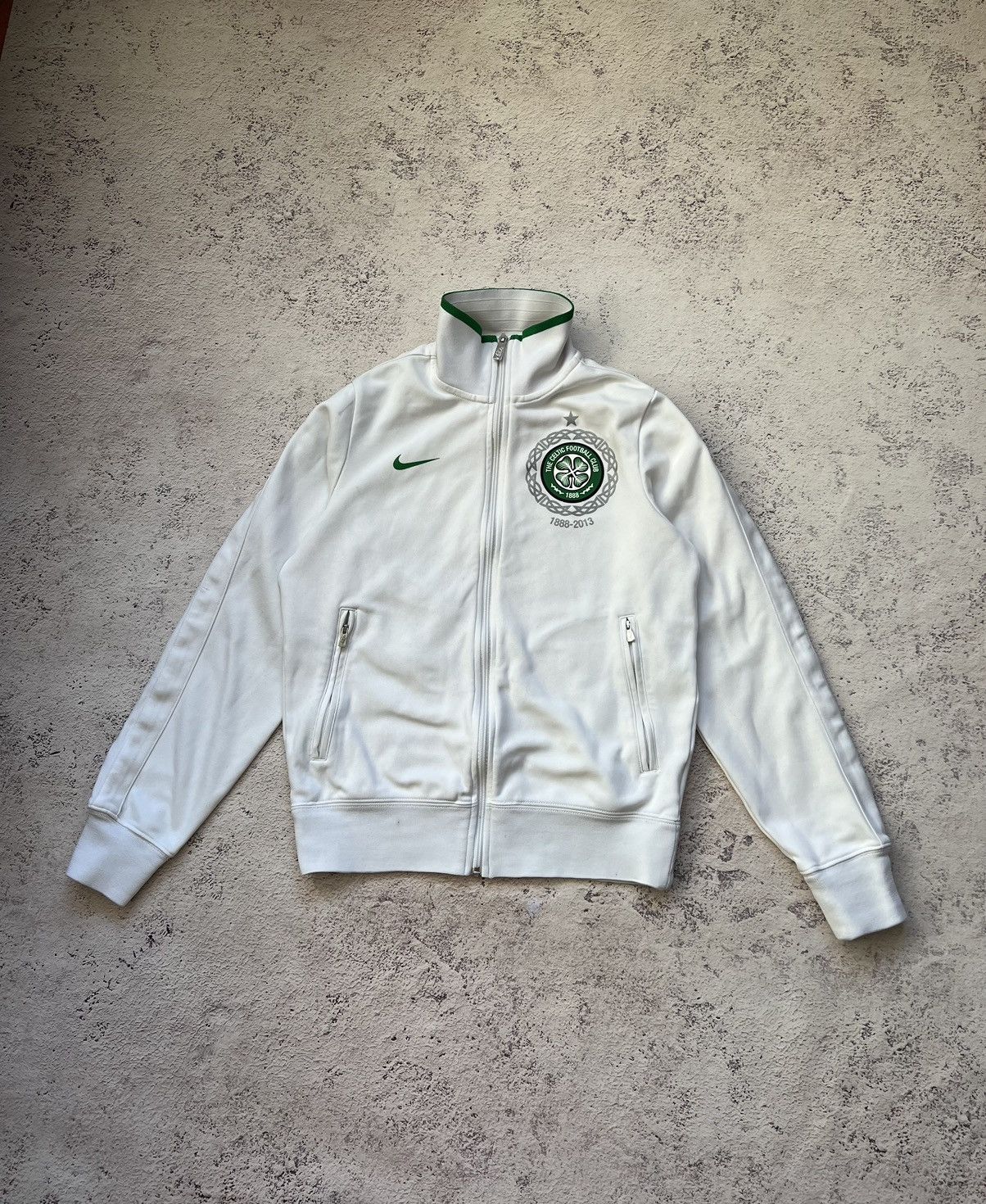 トップス NIKE CELTIC TRACK JACKET y2k Vintage Nike Celtic Football Jacket Soccer Track Top Mens
