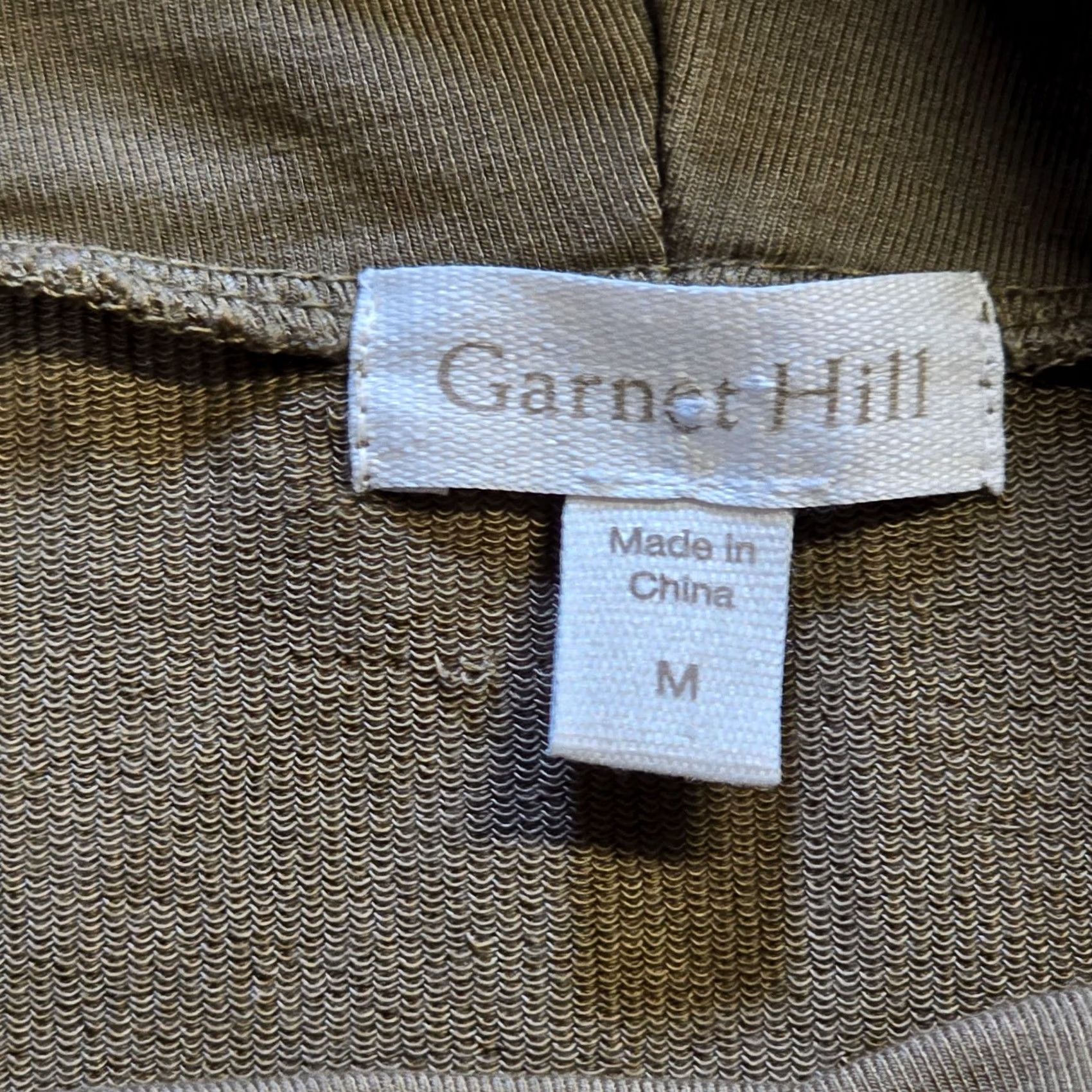 Vintage Garnet Hill Top Womens Size Medium Green Turtleneck Oversized Boxy Lounge Casual Shirt Blouse Womens Regular Knit Lyocell Size M / US 6-8 / IT 42-44 - 3 Thumbnail
