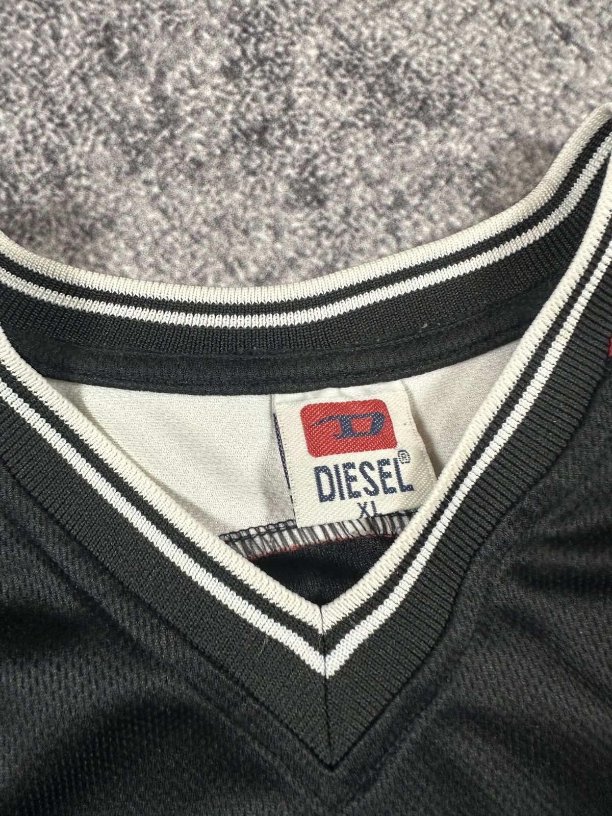 Diesel Y2K Vintage Diesel Big Logo Streetwear Avant Garde Rare VTg Size US XL / EU 56 / 4 - 3 Thumbnail