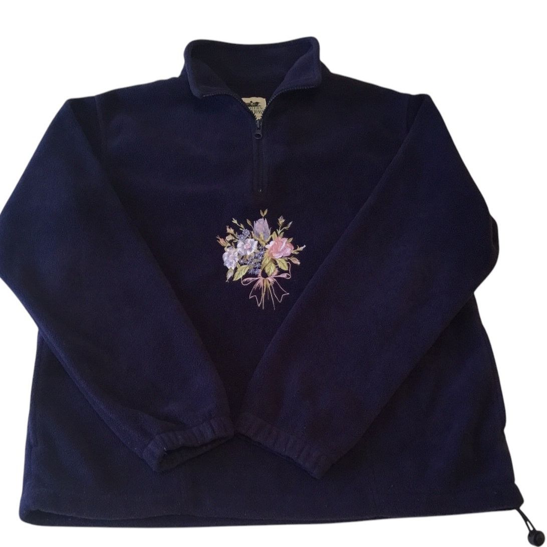 Northern Reflections Northern Reflections Fleece 1/4 Zip Florals Medium Size M / US 6-8 / IT 42-44 - 1 Thumbnail