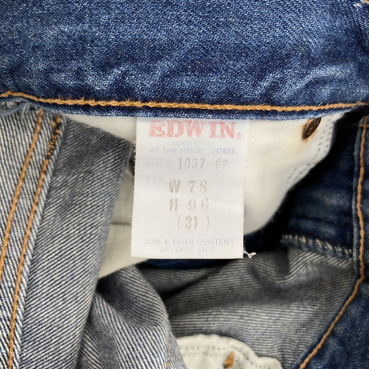 Edwin Size 29x29 Vintage Edwin Faded Honeycomb Denim Jeans Size US 29 - 22 Thumbnail