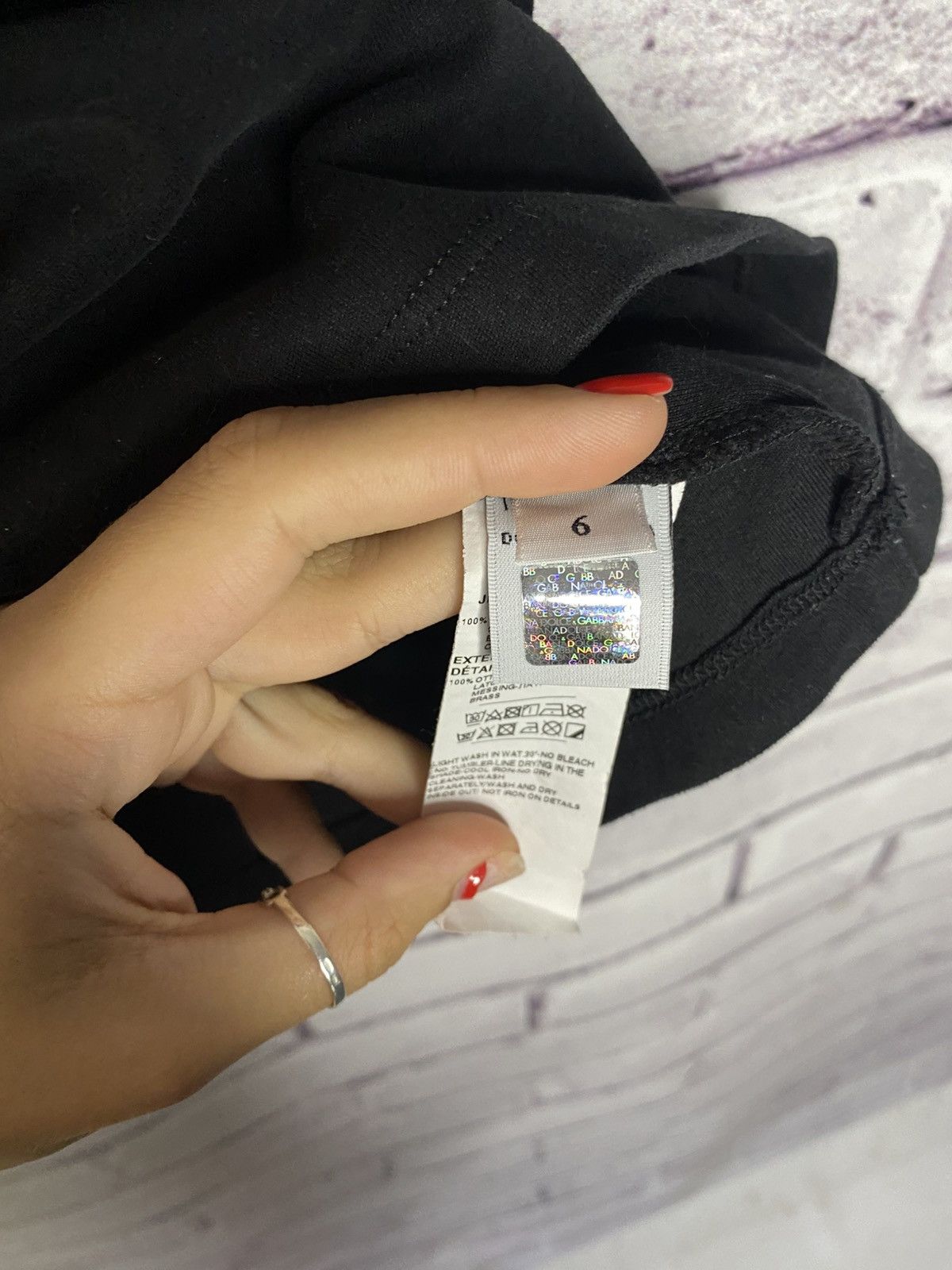 Dolce & Gabbana Womens Vintage Luxury Dolce&Gabbana crop tops big logo Size XS / US 0-2 / IT 36-38 - 7 Thumbnail