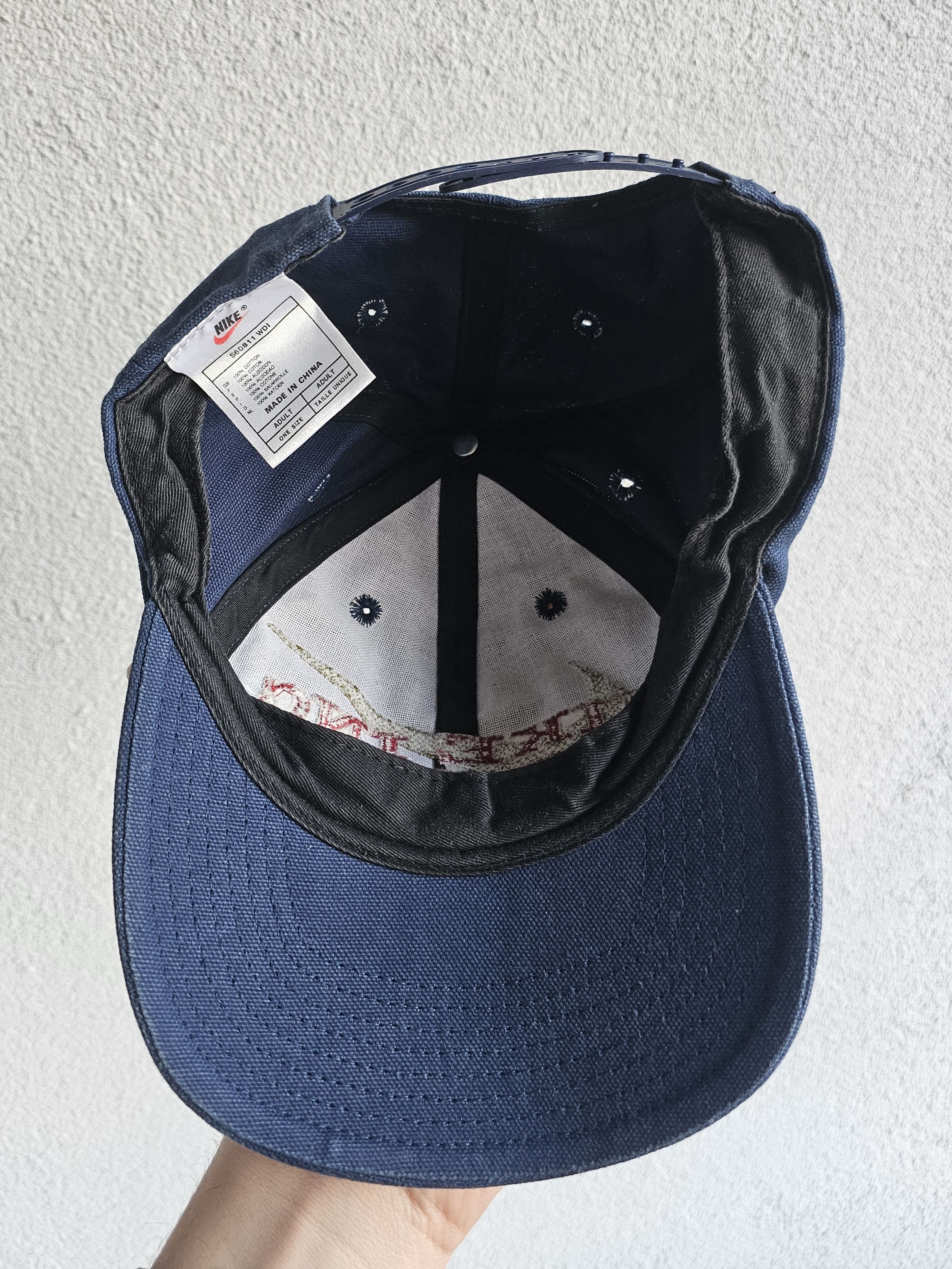 Nike Nike INC USA 90's Big Logo Hat Size ONE SIZE - 5 Thumbnail