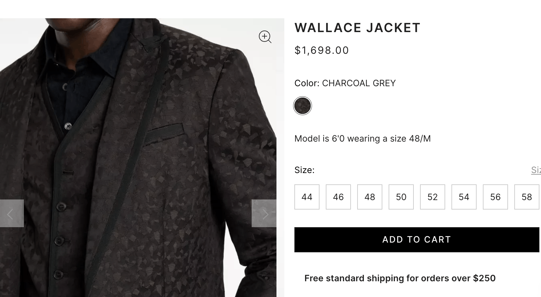 John Varvatos Wallace Jacket - FALL 24 - John Varvatos Size 48R - 10 Thumbnail