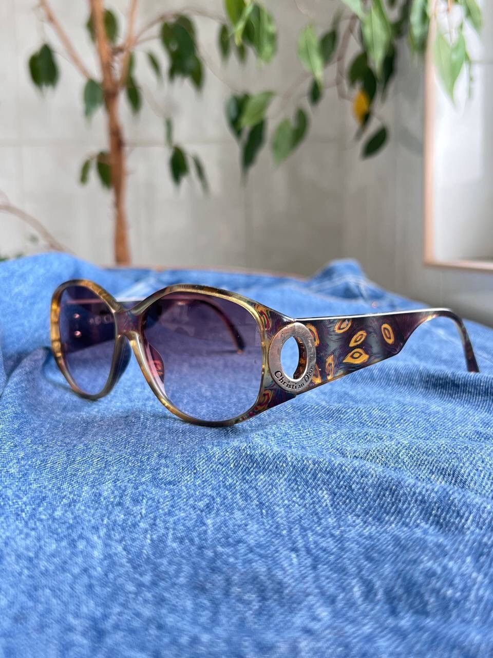 image of Christian Dior Monsieur x Dior Vintage Christian Dior Sunglasses 90's Made In Austria in Black, Wom