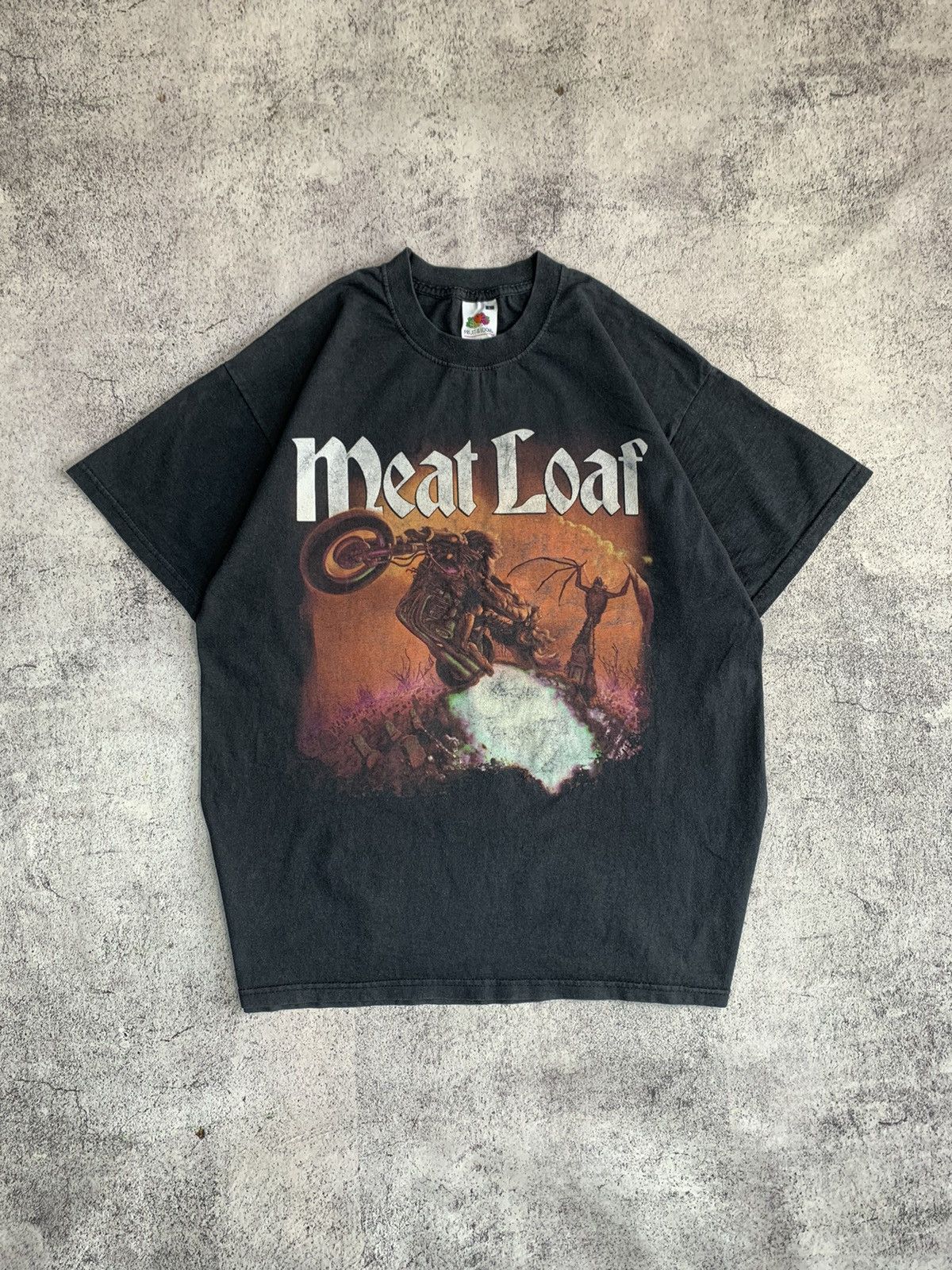 Band Tees Vintage Meat Loaf T-Shirt Tee Rock Band Metal L Tour 2003 Size US L / EU 52-54 / 3 - 1 Thumbnail