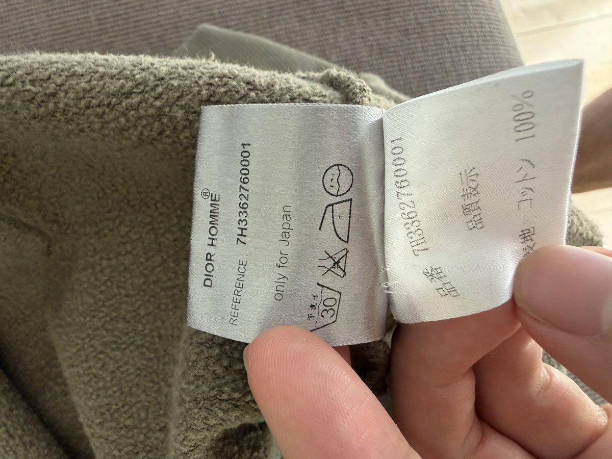Dior Dior Homme Olive bee Hoodie Size US L / EU 52-54 / 3 - 8 Thumbnail