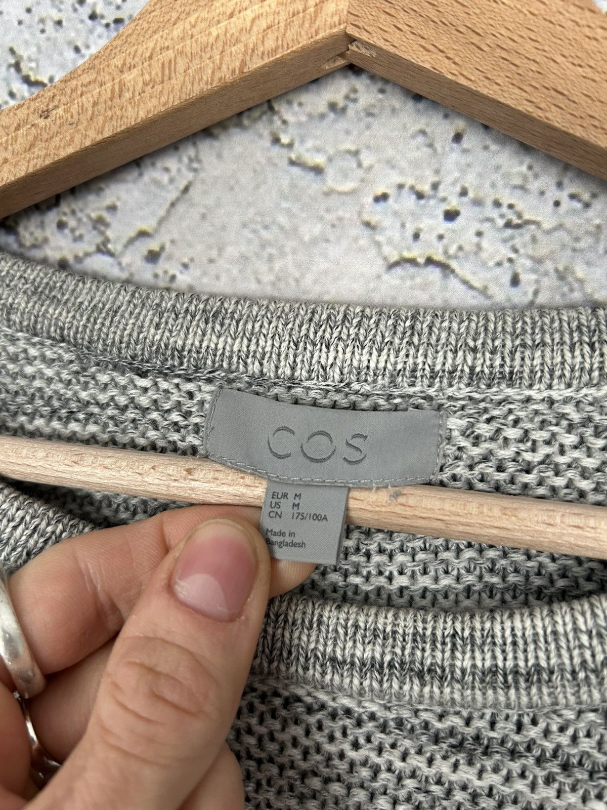 Cos COS Grey Sweater Knit Minimalist Avant Garde Scandi Japanese Size US M / EU 48-50 / 2 - 5 Thumbnail