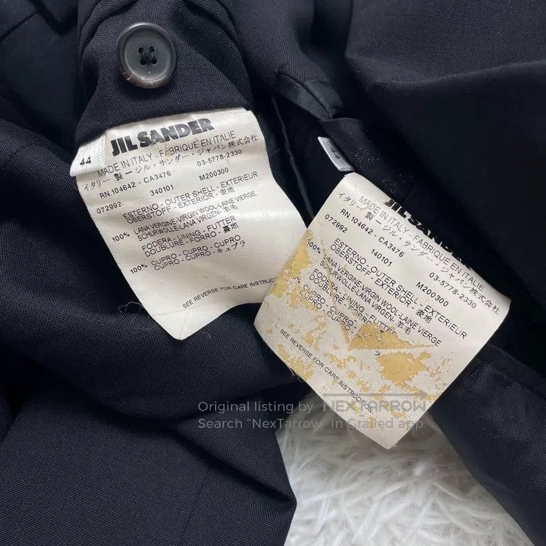Jil Sander Jil Sander size 44 Casual Suit Jacket and Trousers Size 36S - 9 Thumbnail