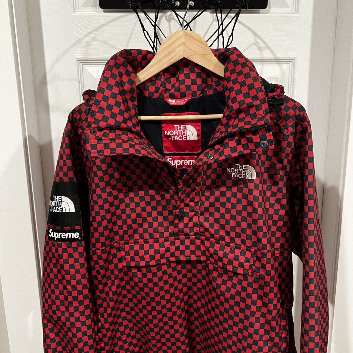 Supreme × The North Face Supreme x The North Face 2011 Checkered Pullover Jacket Size US L / EU 52-54 / 3 - 18 Thumbnail