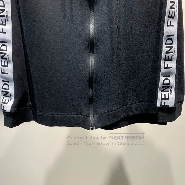 Fendi Fendi Logo Letter Printed Hooded Jacket Size M / US 6-8 / IT 42-44 - 6 Thumbnail