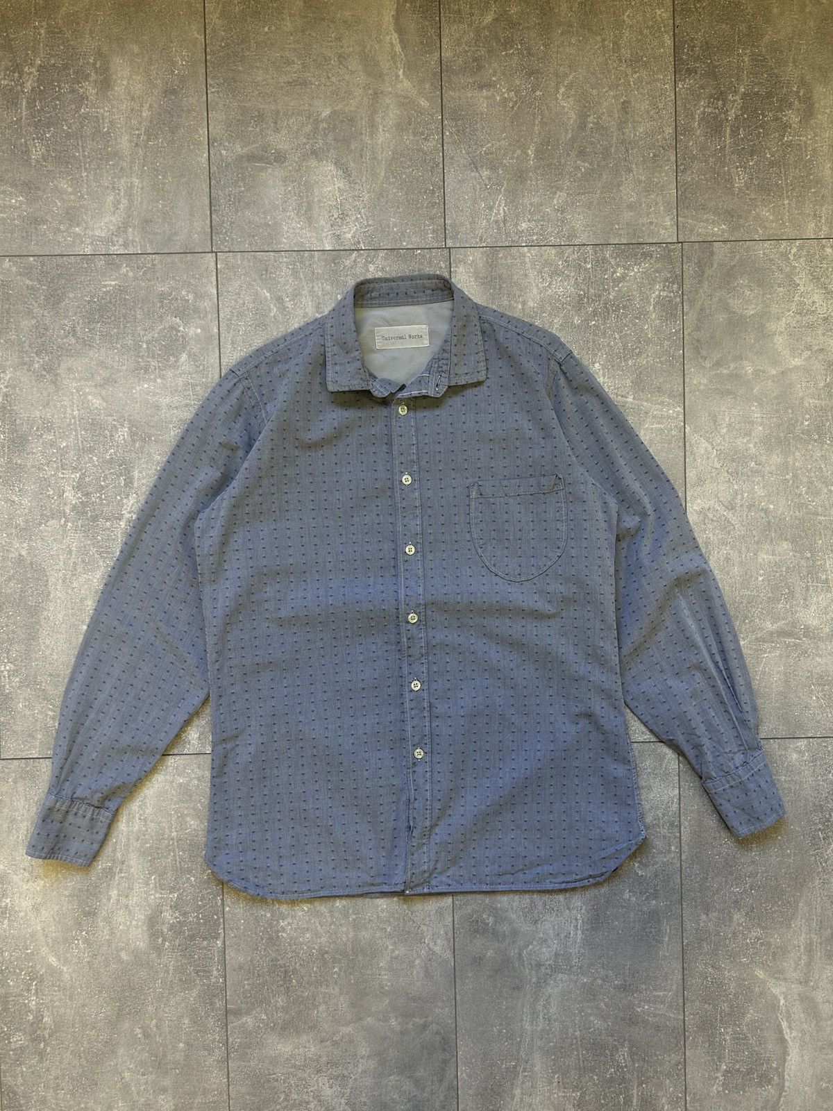 Universal Works × Vintage Mens Universal Works Shirts button up luxury Japanese Size US S / EU 44-46 / 1 - 8 Thumbnail