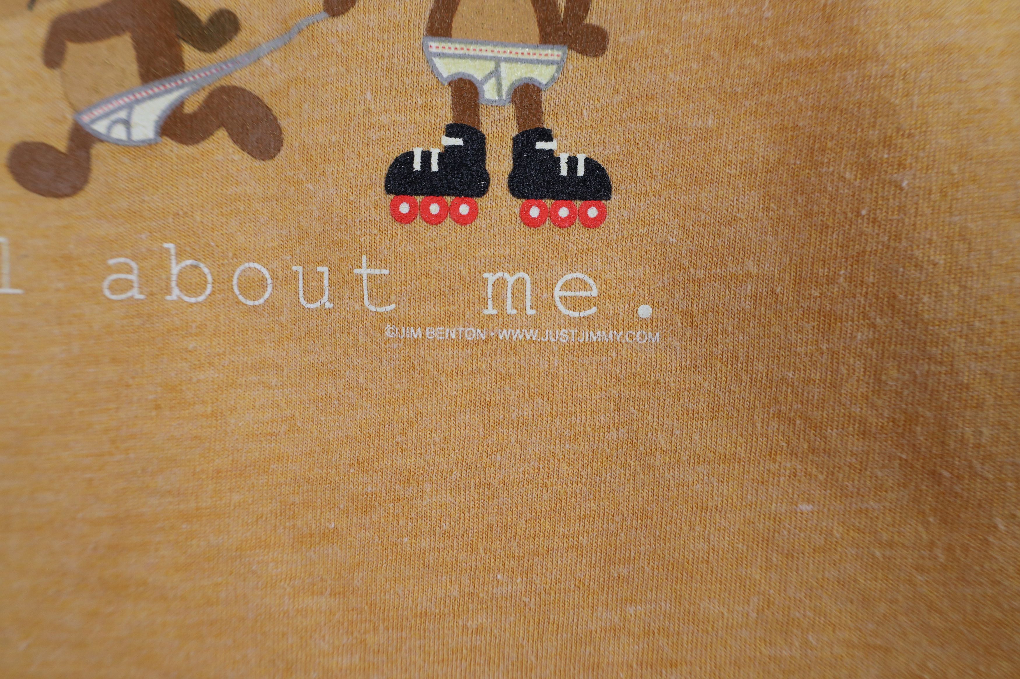 Vintage Vintage Y2K Jim Benton Bear It's All About Me T-Shirt Size L / US 10 / IT 46 - 5 Thumbnail