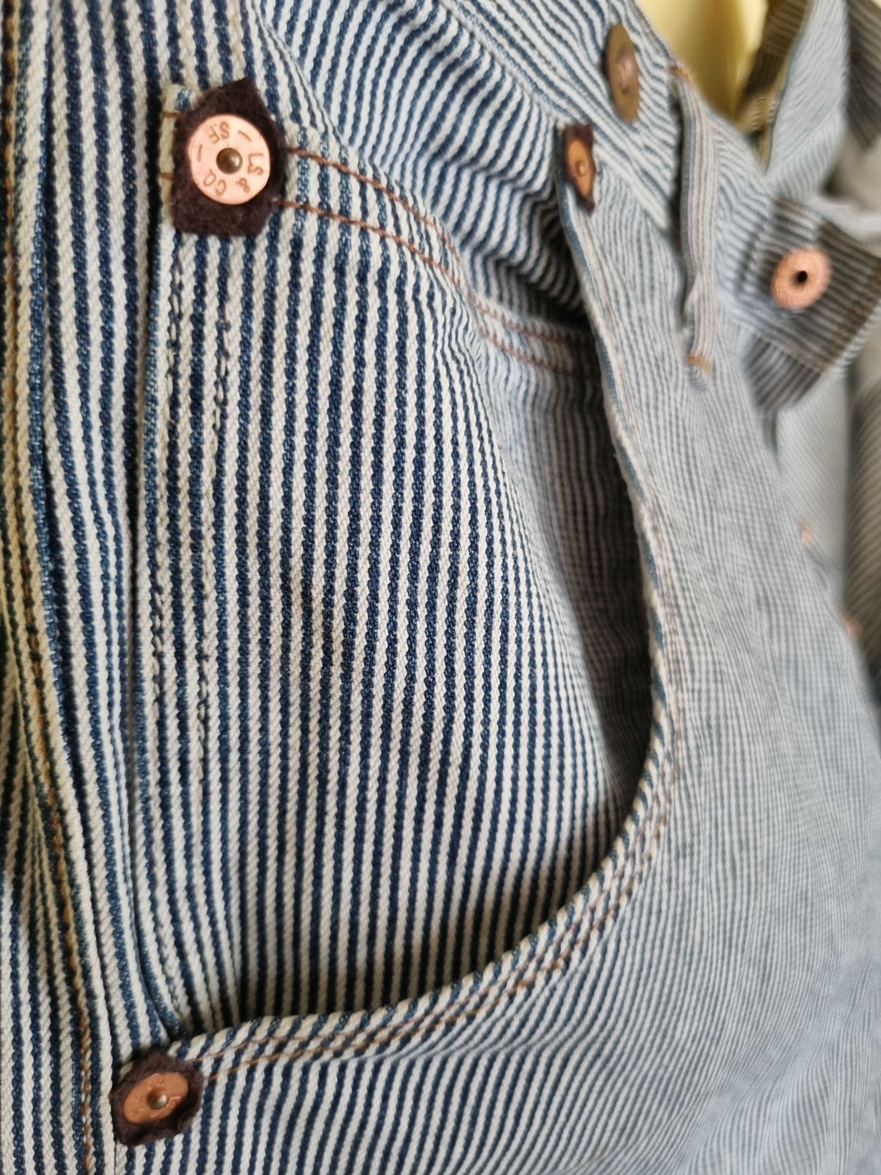 Levi's Vintage Levis Carpenter Hikcory 703 Size US 36 / EU 52 - 8 Thumbnail