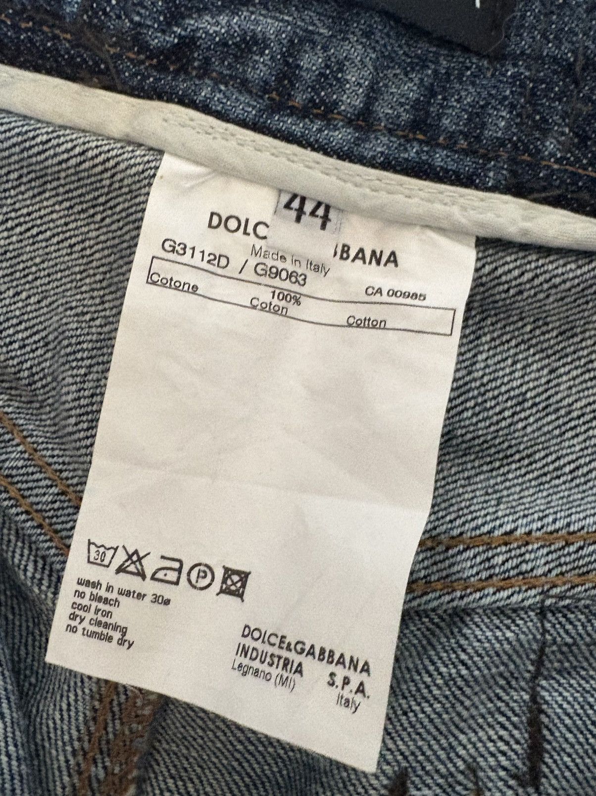 Dolce & Gabbana AW05 Hybrid Multipocket Cargo Denim Size US 30 / EU 46 - 9 Thumbnail
