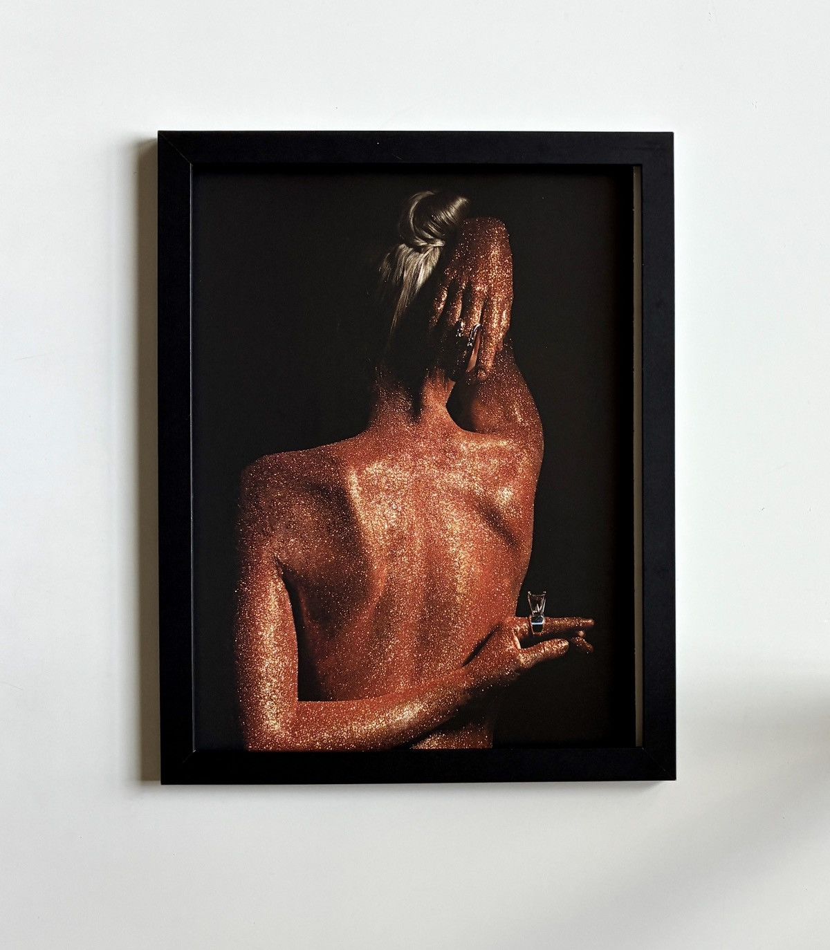 Chrome Hearts Chrome Hearts glittered back photo Poster framed 9x11 Size ONE SIZE - 1 Thumbnail
