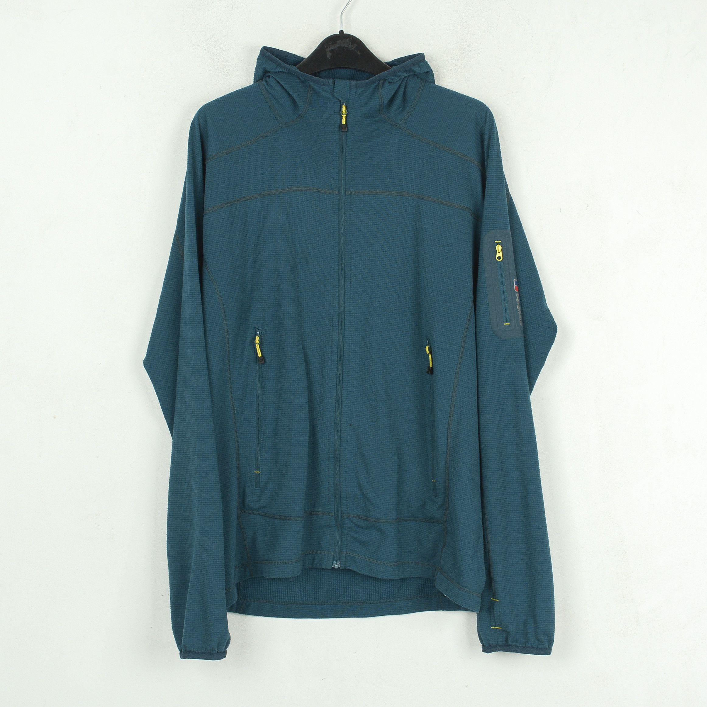 Berghaus Men Hoodie Sweatshirt Cardigan Jumper Jacket Breathable Top Size US L / EU 52-54 / 3 - 1 Thumbnail