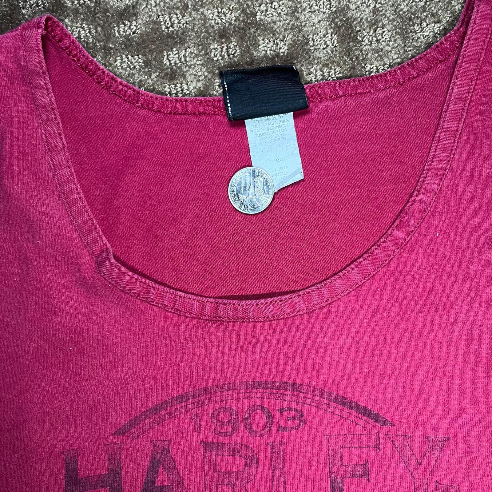 Harley Davidson 🌺 Harley-Davidson “Daytona Beach” 1903 Tank – Size L Size L / US 10 / IT 46 - 3 Thumbnail