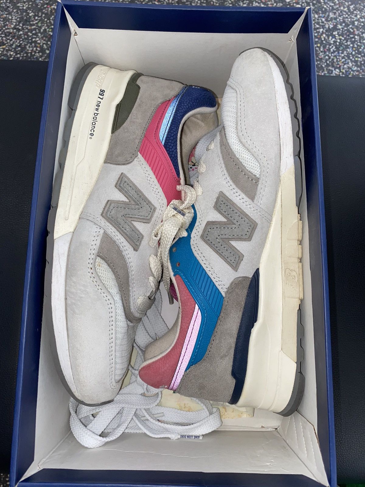 Aime Leon Dore × New Balance New Balance 997 Aime Leon Dore (MISMATE PAIR) Size US 7.5 / EU 40-41 - 2 Thumbnail