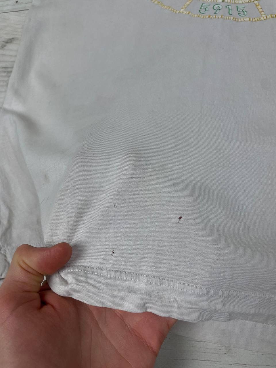 Stone Island Vintage Stone Island T Shirt Very Trashed Crezy Distressed Size US S / EU 44-46 / 1 - 7 Thumbnail