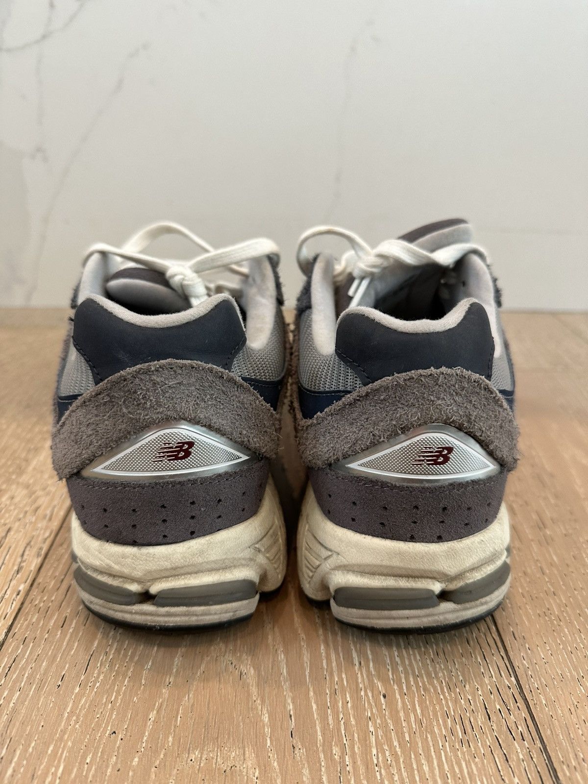 New Balance New Balance 2002R Navy Castlerock Size US 9.5 / EU 42-43 - 3 Thumbnail
