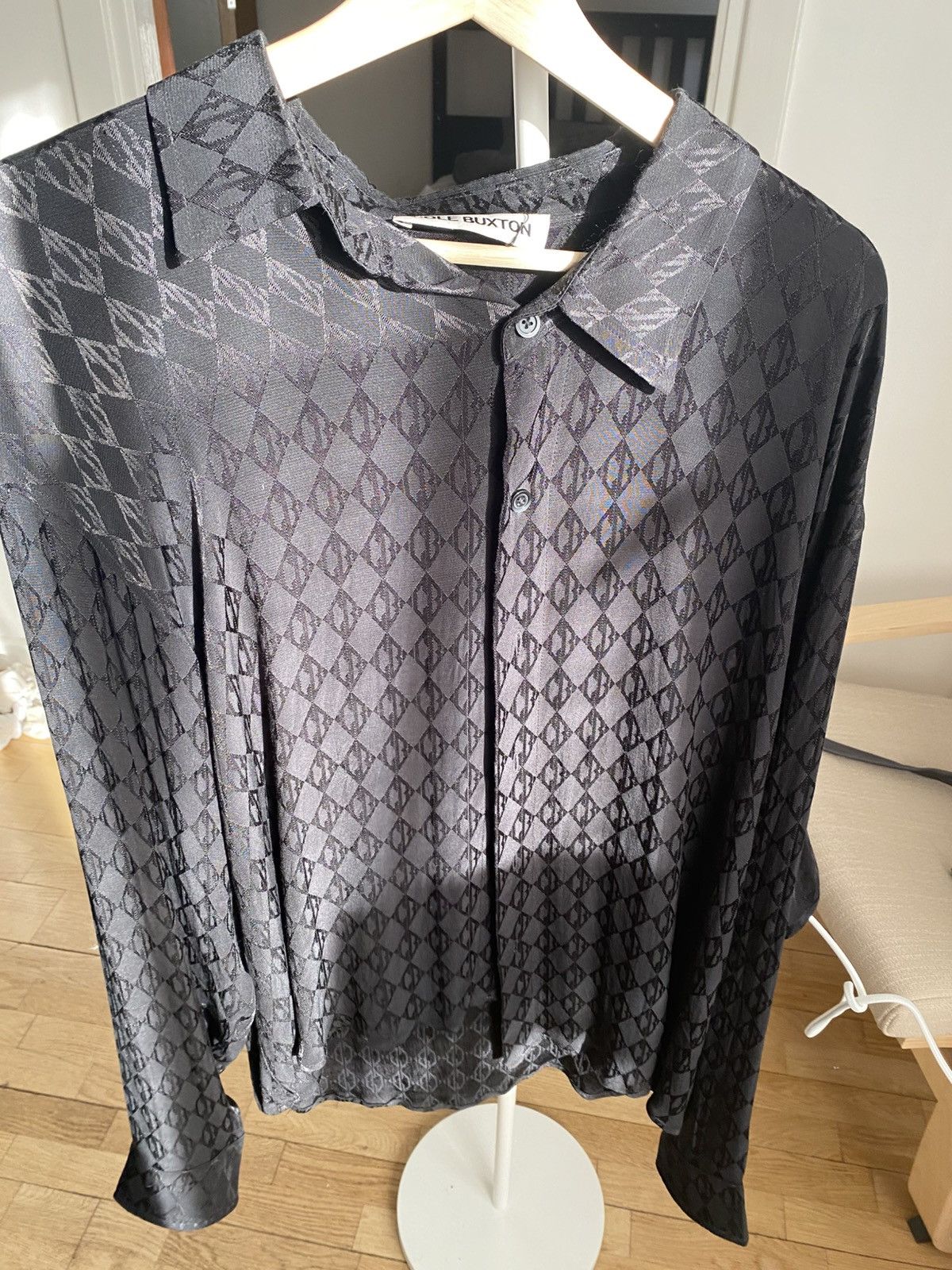 Cole Buxton Cole Buxton Diamond Monogram Shirt Size US M / EU 48-50 / 2 - 1 Thumbnail