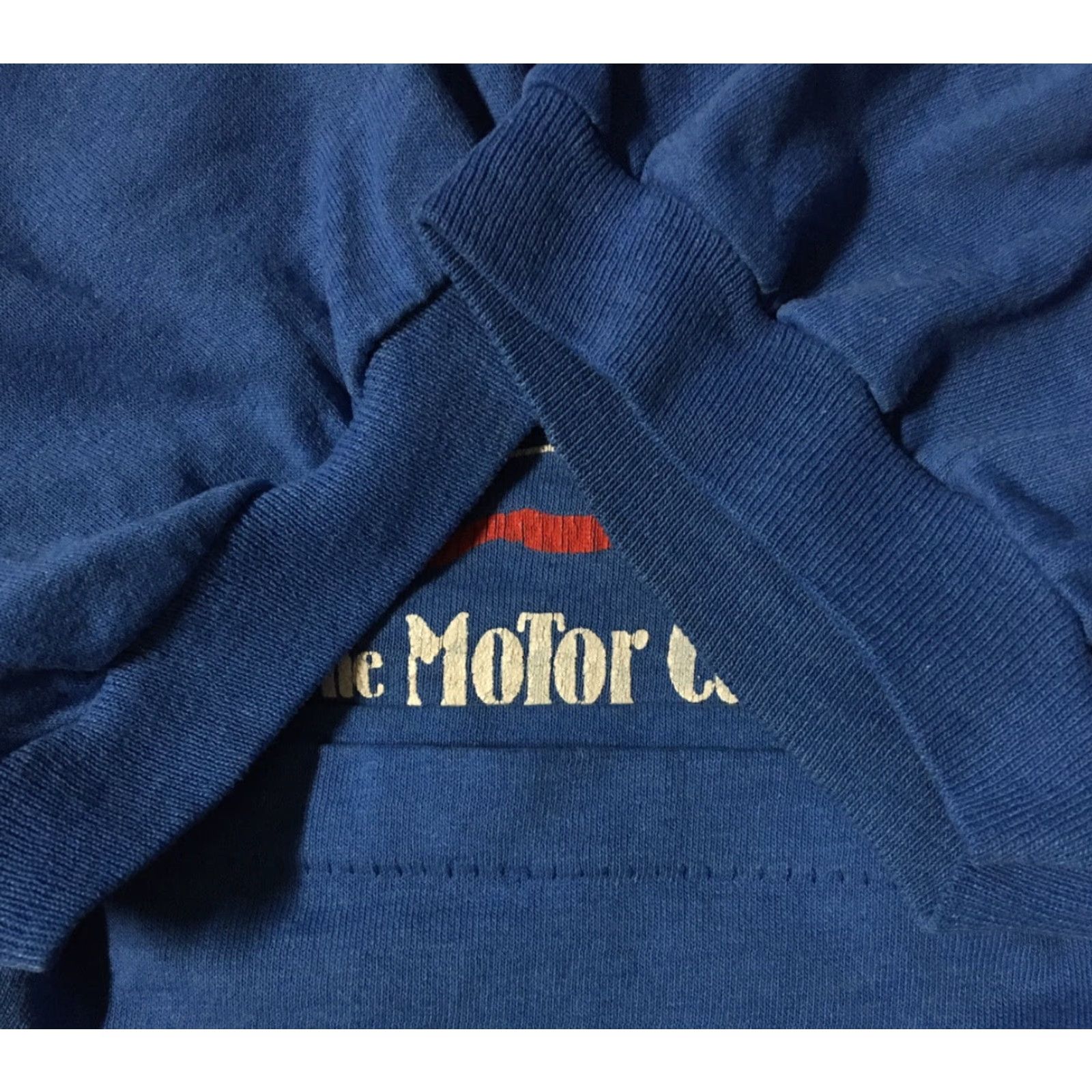 Vintage VINTAGE 80s Motor Car Inc Faded Mechanic Polo Shirt L XL USA Driving Grunge 90s Shirt Mens Blue USA Cars Retro Rockabilly Automotive Surf Skate Jazz Size US L / EU 52-54 / 3 - 5 Thumbnail