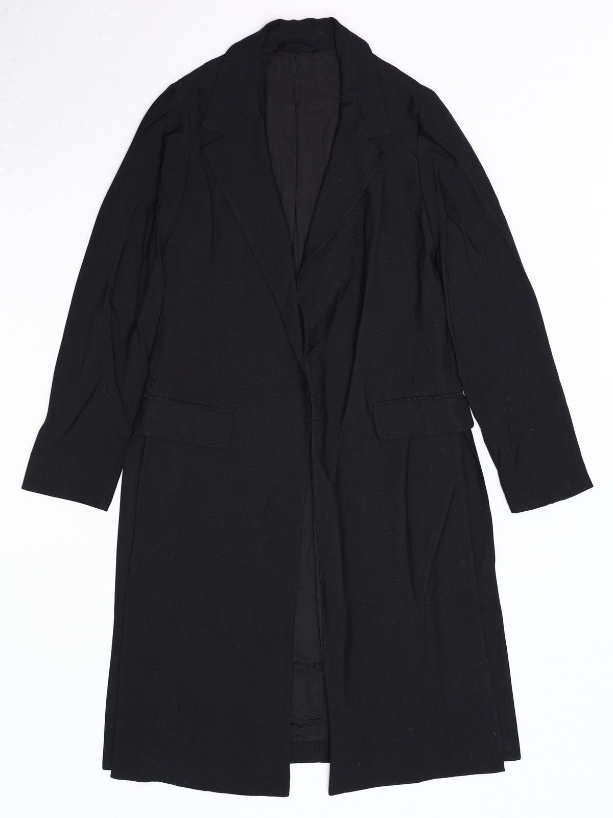 Allsaints Allsaints Aleida Duster Viscose Light Coat Size XS / US 0-2 / IT 36-38 - 1 Thumbnail