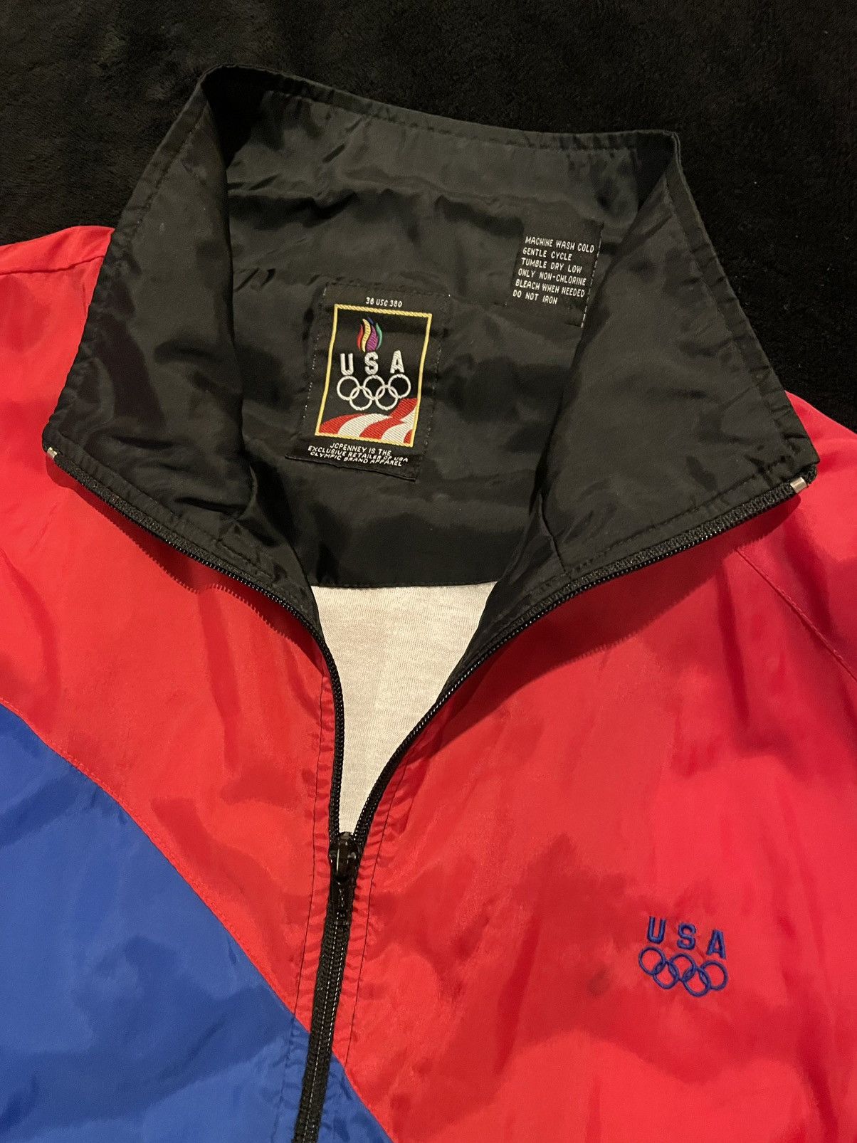 Vintage Vintage 90’s Team USA Track Windbreaker/Jacket Size US L / EU 52-54 / 3 - 2 Thumbnail