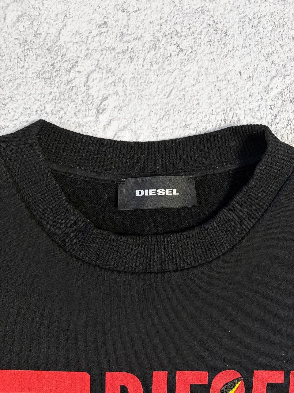 Diesel Diesel Big Logo Crew Neck Sweatshirt Size US L / EU 52-54 / 3 - 5 Thumbnail