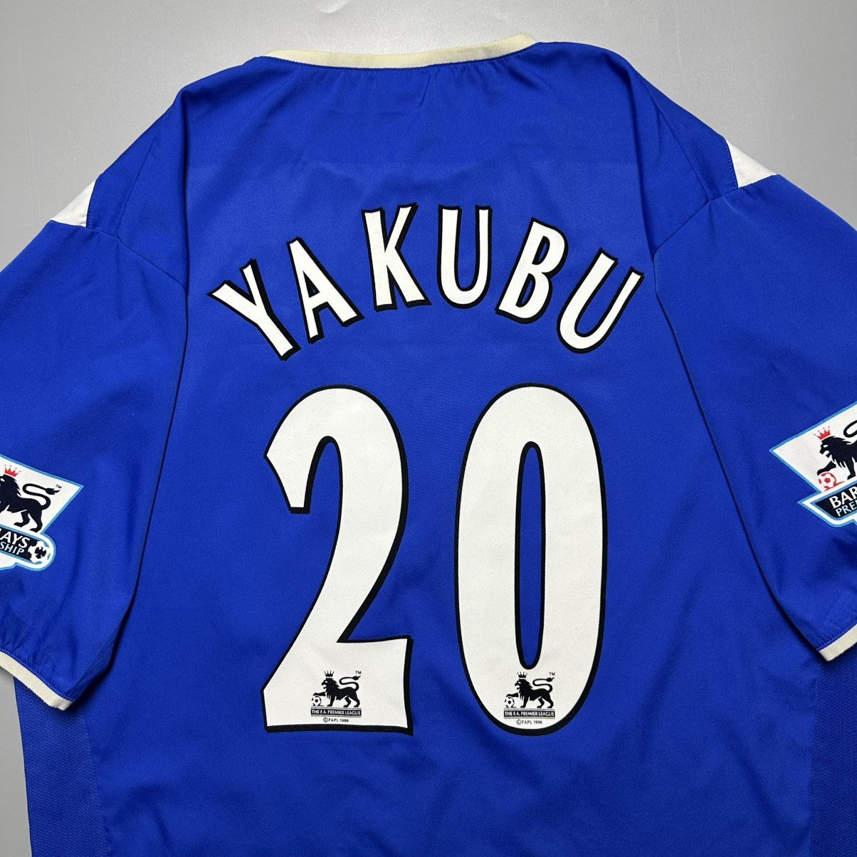 Pompeii PORTSMOUTH POMPEY 2004/2005 FOOTBALL HOME JERSEY #20 YAKUBU Size US XL / EU 56 / 4 - 11 Thumbnail