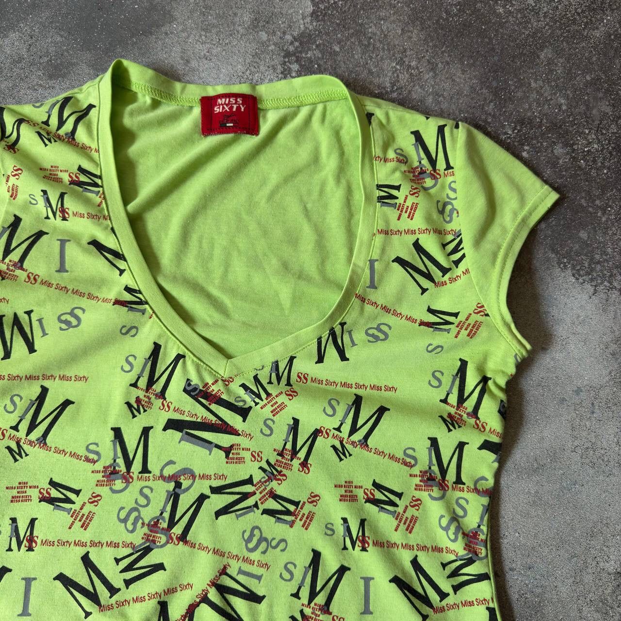 Japanese Brand × Miss Sixty × Vintage Miss Sixty Y2K Vintage Monogram Tee Size M / US 6-8 / IT 42-44 - 4 Thumbnail