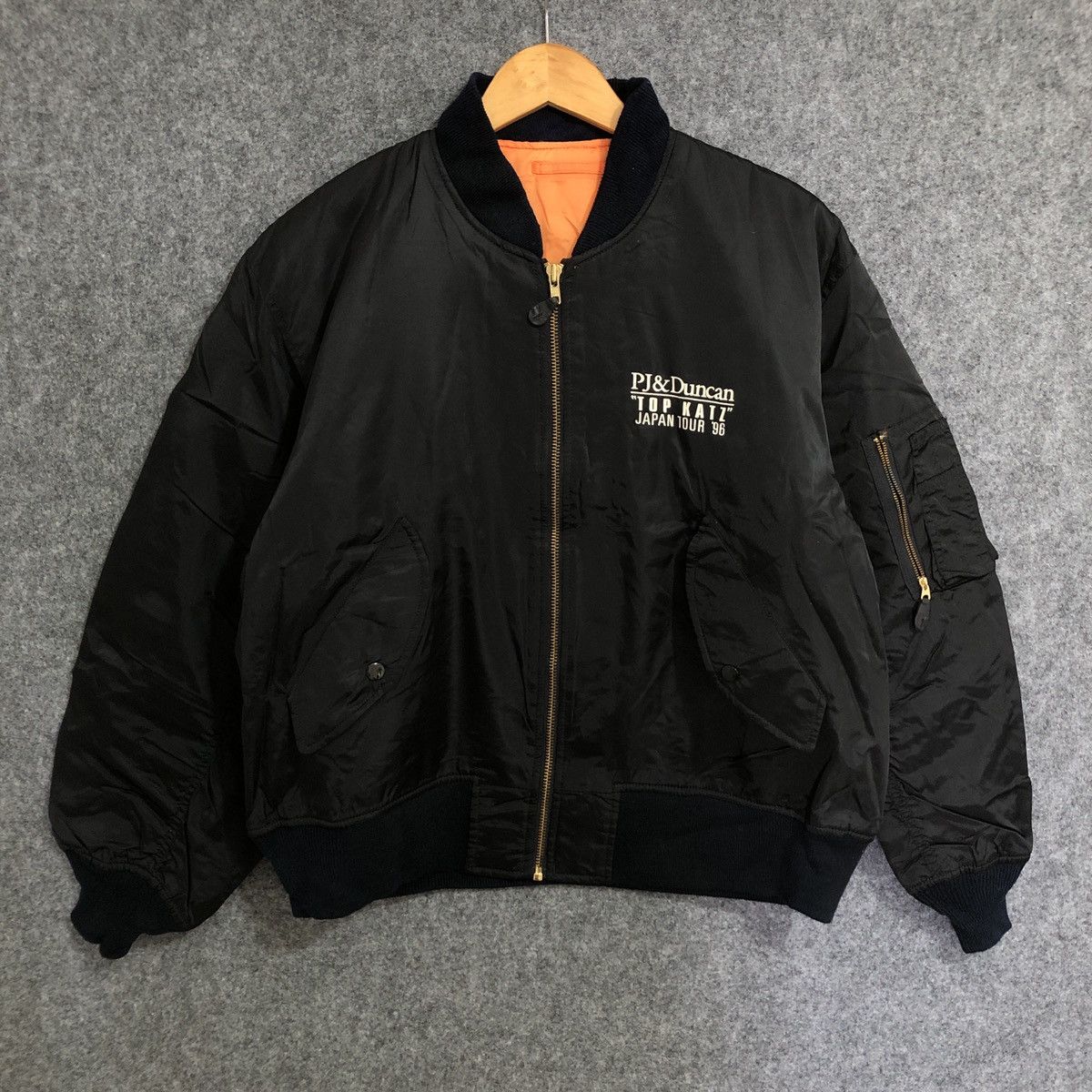 Vintage Vintage PJ & Duncan Top Katz Japan Tour 96 Jacket Size US L / EU 52-54 / 3 - 3 Thumbnail