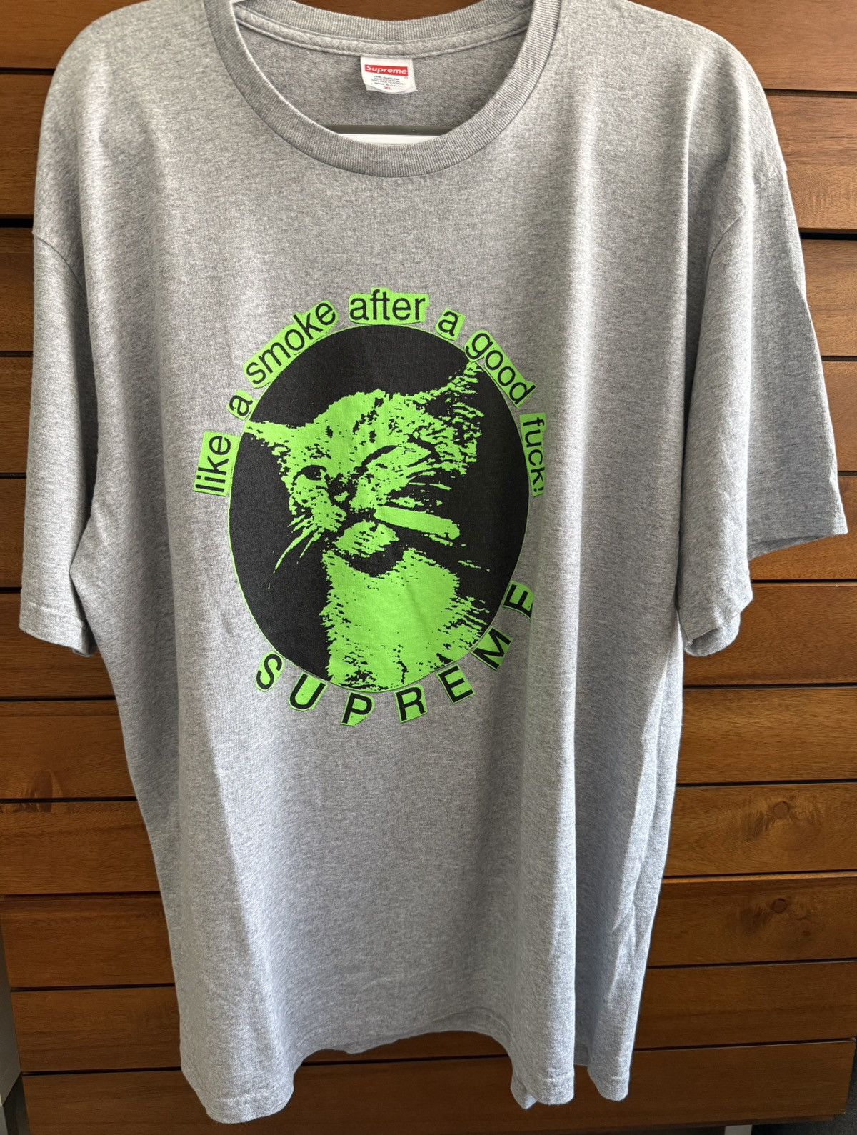 Supreme Supreme “like a smoke after a good fuck” Size US XL / EU 56 / 4 - 3 Thumbnail