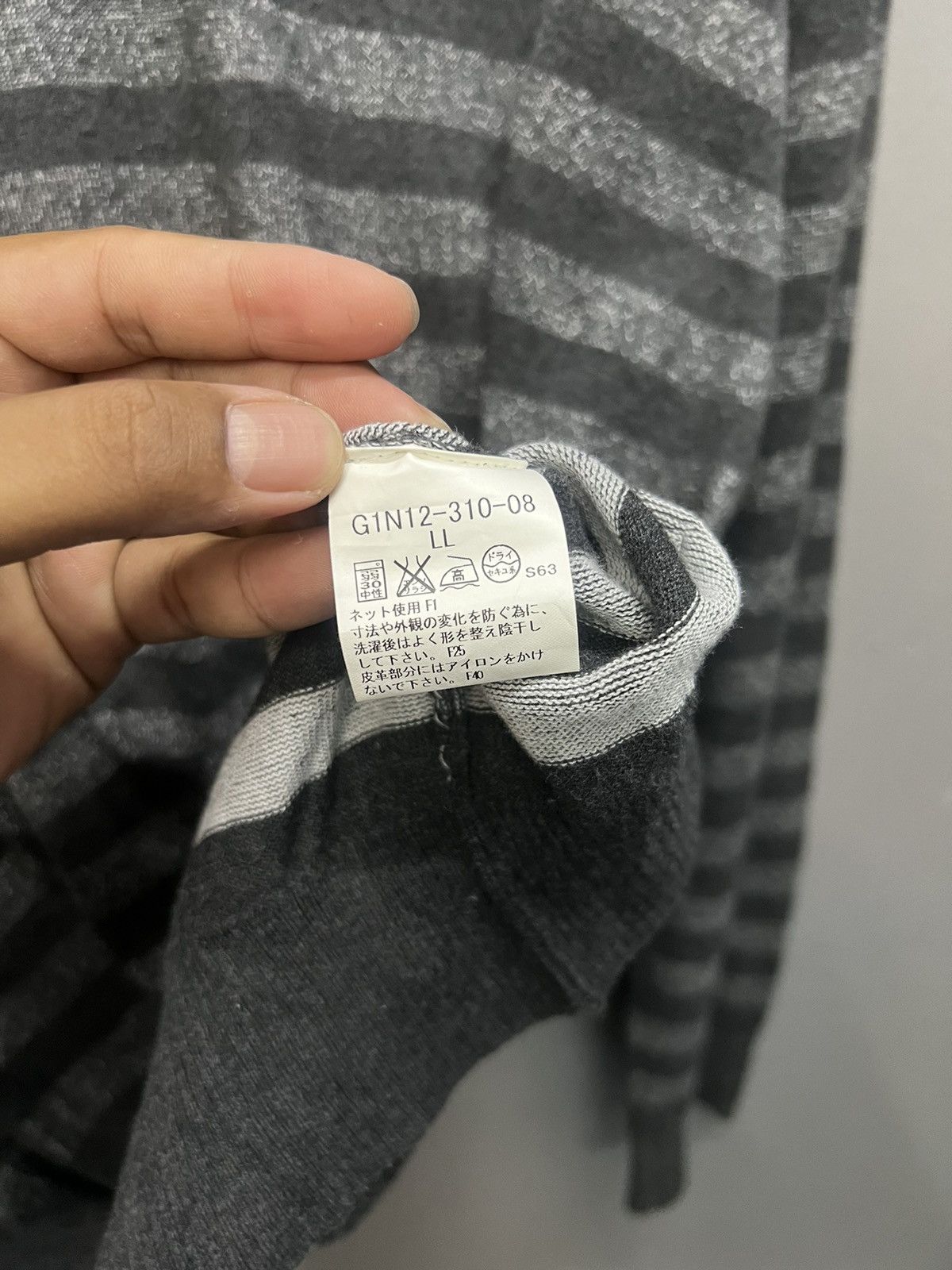 Mackintosh Mackintosh London Stripe Knitwear Size US XL / EU 56 / 4 - 8 Thumbnail