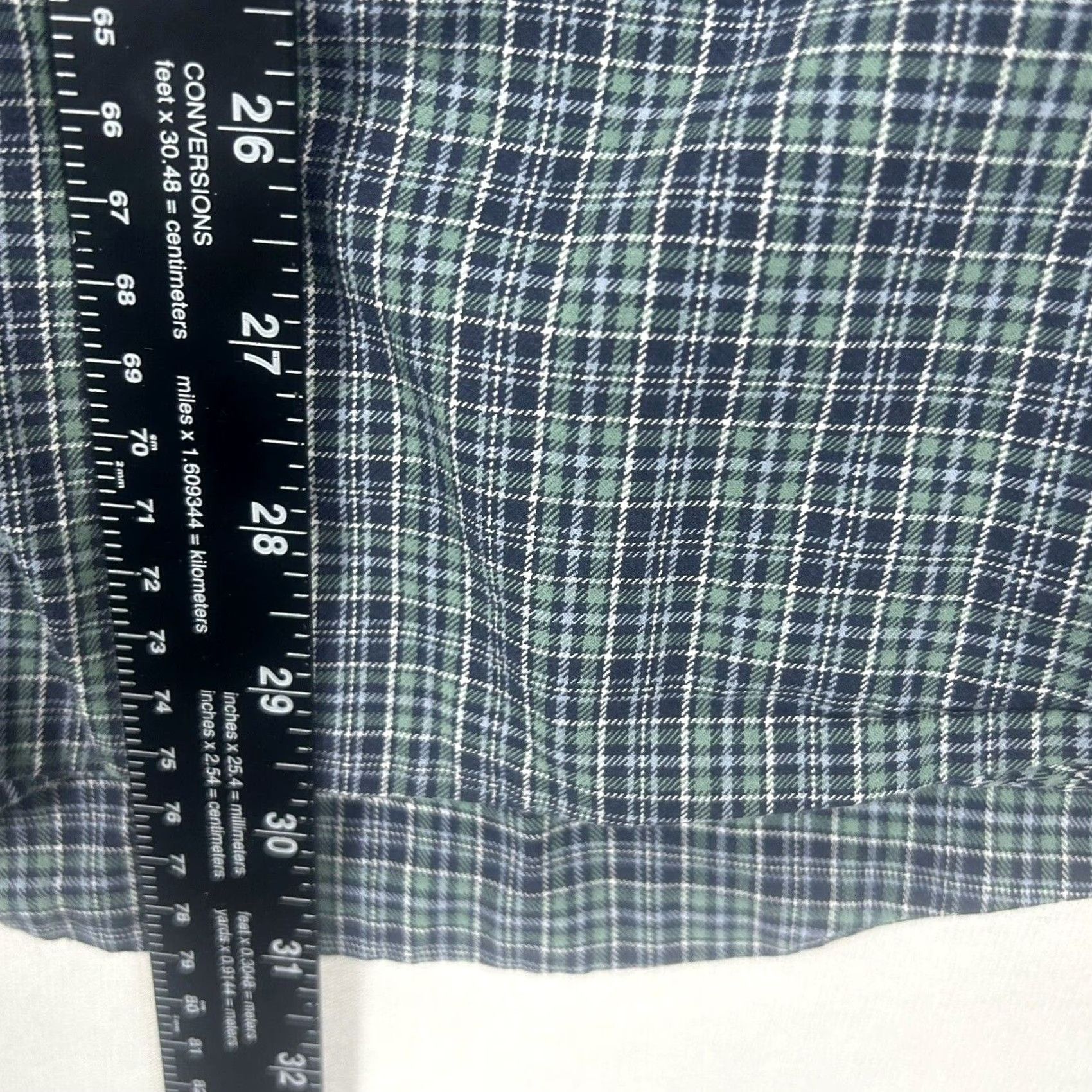 Eddie Bauer Eddie Bauer Plaid Flannel Shirt Men's XL Blue Long Sleeve Button-Down Shirt Size US XL / EU 56 / 4 - 4 Thumbnail