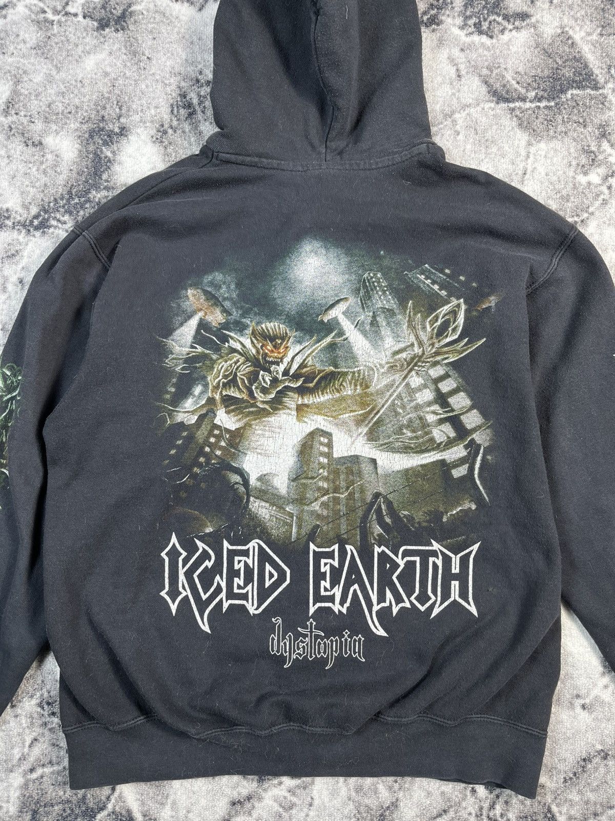 Band Tees Iced Earth Vintage Zip Hoodie Rare Size US L / EU 52-54 / 3 - 10 Thumbnail