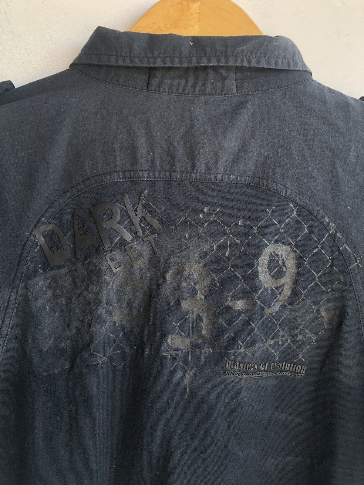 Hysteric Glamour Japanese Poem Dark Street Master Of Evolution Punk Style Size US L / EU 52-54 / 3 - 10 Thumbnail