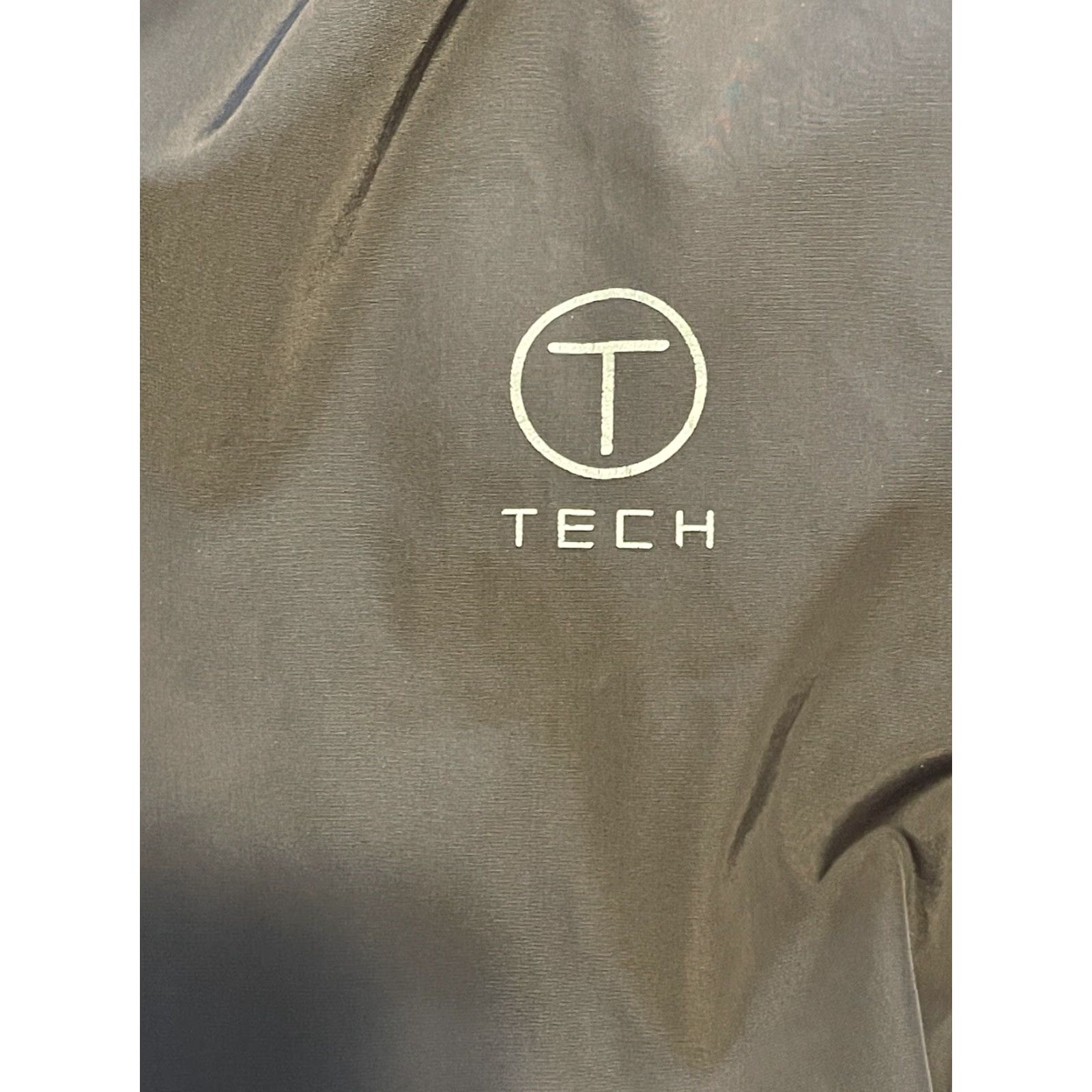 Tumi Tumi Tech Jacket Men XL Gray Full Zip Windbreaker All Seasons Logo Outdoor Mid-Length Regular Fit Size US XL / EU 56 / 4 - 6 Thumbnail
