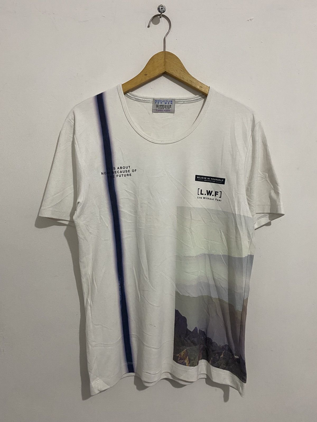 If Six Was Nine × Japanese Brand × Le Grande Bleu (L.G.B.) Ncfm poem kmrii styled lgb shirt Size US M / EU 48-50 / 2 - 1 Thumbnail
