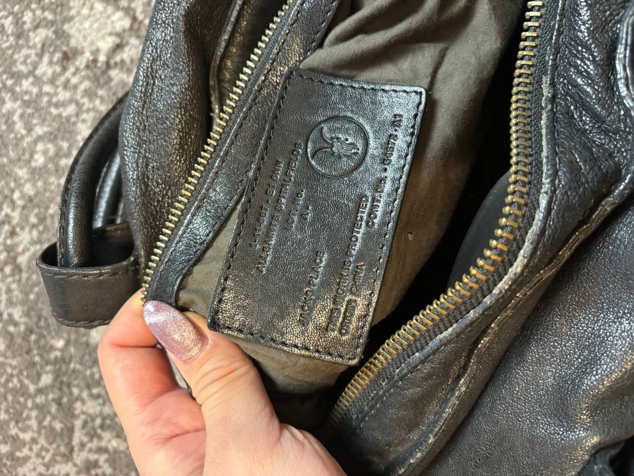Allsaints × Vintage Vintage Y2K Allsaints Leather Archival Opium Shoulder Bag Size ONE SIZE - 5 Thumbnail