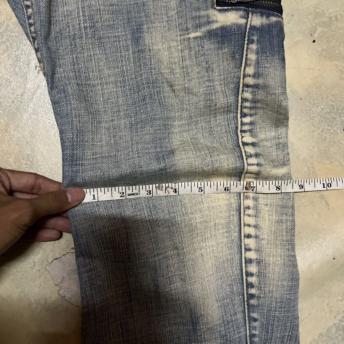 Japanese Brand Rattle Trap Japanese Brand Distressed Style Denim Jeans Size US 34 / EU 50 - 14 Thumbnail
